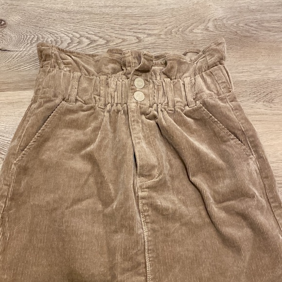 High waisted corduroy skirt - Picture 2 of 2